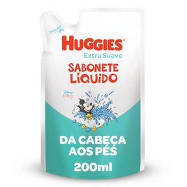 Sabonete Liquido Refil HUGGIES Extra Suave