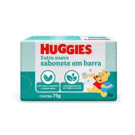 Sabonete Infantil em Barra HUGGIES Extra Suave