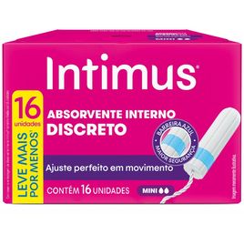 Absorvente Interno Intimus Discreto Mini