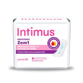 Protetor Diário Intimus 2 em 1