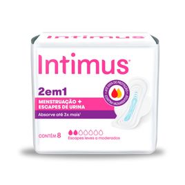 Absorvente Externo Intimus 2 em 1