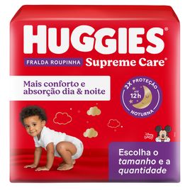 Fralda Huggies Roupinha Supreme Care