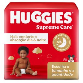 Fralda Huggies Supreme Care