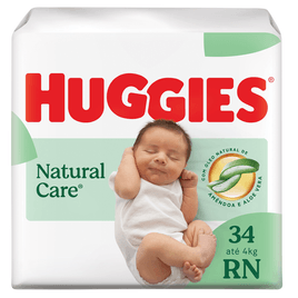 Fralda Huggies Natural Care