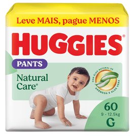 Fralda Premium Huggies Roupinha Natural Care