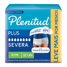 Roupa Íntima Plenitud Plus para Incontinência