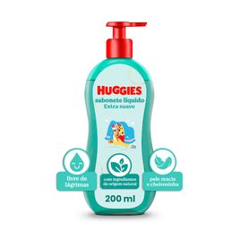Sabonete Líquido Huggies Extra Suave para bebê
