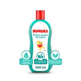 Shampoo Huggies Extra Suave para bebê