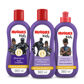 Kit 3 Itens Huggies Kids Super Crespinhos - 1 Un