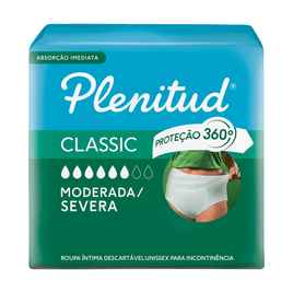 Roupa Íntima Plenitud Classic para Incontinência